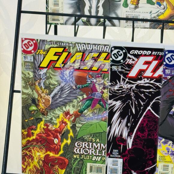 The Flash 185-196 200 lot (Volume 2 DC) Wally West Scott Kolins - Picture 7 of 7